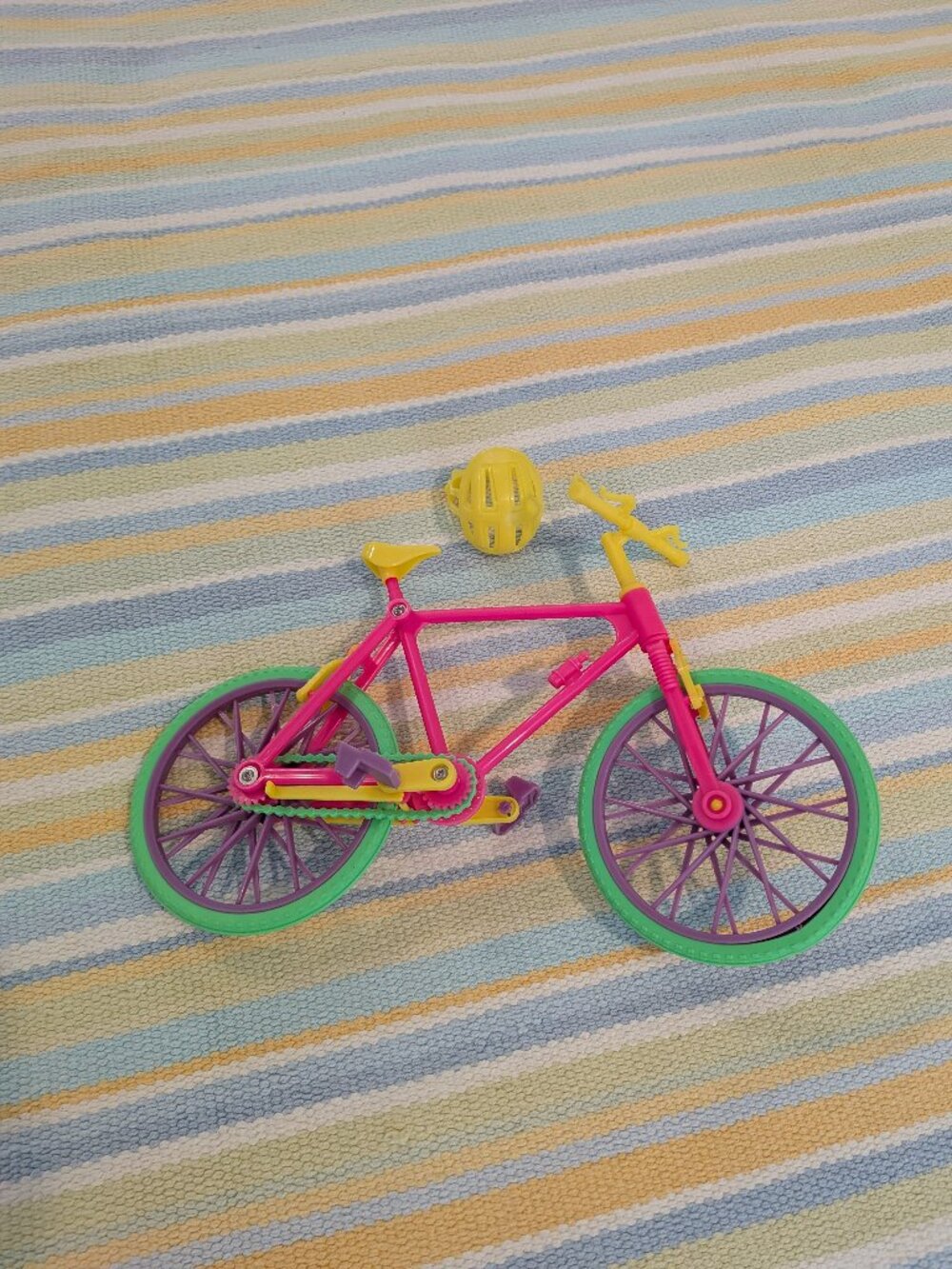 ⭐ Barbie Bike with Helmet